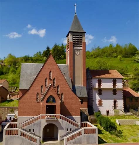 Église Notre Dame des Mines Monument à Aubin