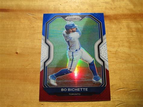 Prizm Bo Bichette Rookie Red White Blue Prizm Blue Jays Ebay