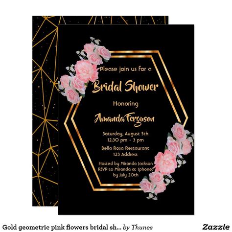 40th Birthday Forty Fabulous Black Rose Gold Invitation Artofit