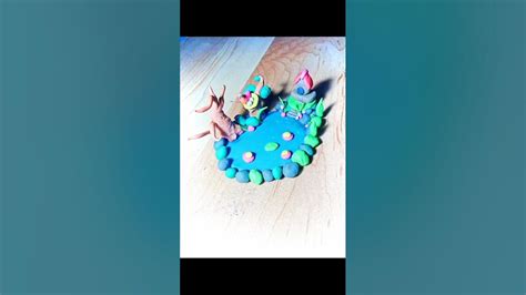 How To Make A Playdough Modelling Clay Island For A School Project