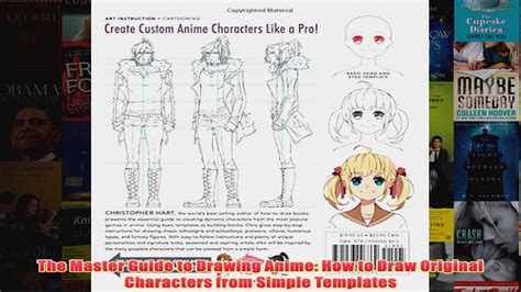 The Master Guide To Drawing Anime How To Draw Original Characters From Simple Template Pdf Download