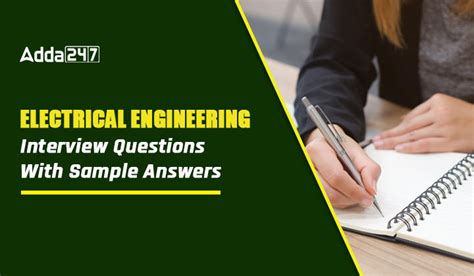 Most Effective Electrical Engineering Interview Questions With Sample Answers