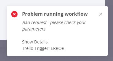 Trello Trigger Bad Request Questions N8n