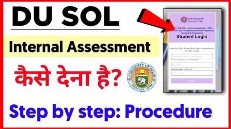 Sol Internal Assessment Du Sol Internal Assessment Step