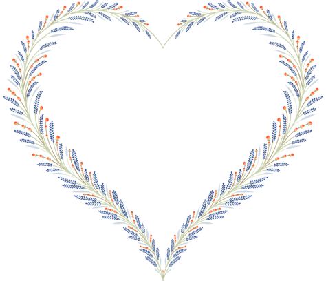 Heart of flowers 22666494 PNG