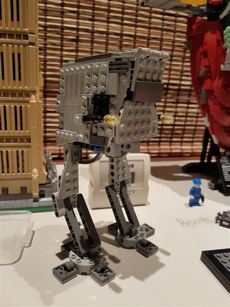 MOC AT-ST type walker I made out of spare parts from an old incomplete ...