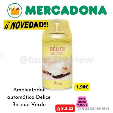 AMBIENTADOR VAINILLA MERCADONA Así es la novedad de Mercadona que no