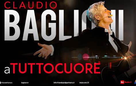 Claudio Baglioni A Torino Nel Data E Biglietti Del Concerto Al