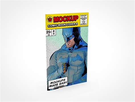 Comic Book Mockup Visualize Your Superhero Artwork