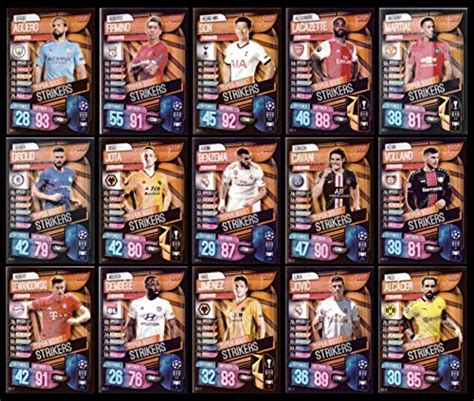 Buy MATCH ATTAX 19 20 FULL SUBSET OF ALL 15 SUPER BOOST STRIKERS Online