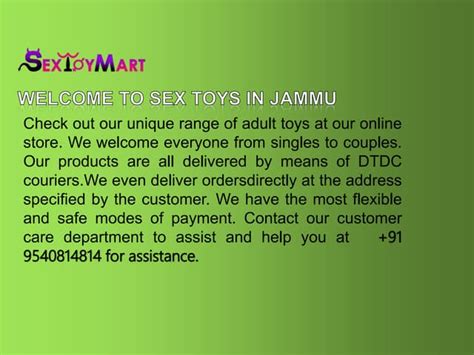 Sex Toy In Jammu Ppt