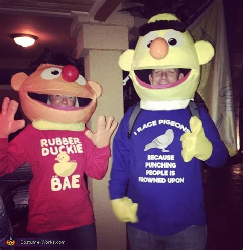 Bert and Ernie Couple's Costume