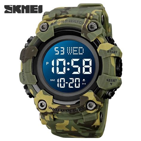 Skmei Reloj Electr Nico De Lujo Para Hombre Cron Grafo Digital Con