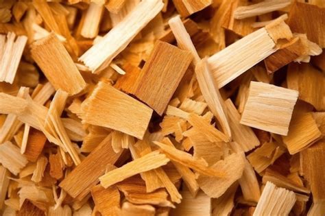 Premium Ai Image A Pile Of Wood Chips