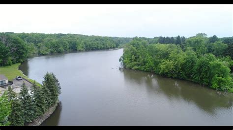 Flight Over Lake Burgess Poland Ohio Youtube