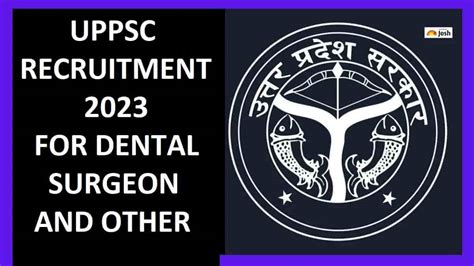 UPPSC Dental Surgeon Vacancy 2023 Out Apply Online For DS MO SO