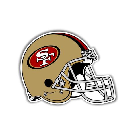 San Francisco 49ers – Helmet – Temporary Tattoo – Biggest Decal Shop