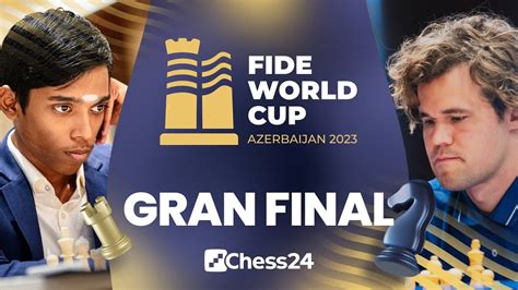 Gran Final Carlsen Vs Praggnanandhaa Copa Del Mundo De Ajedrez De