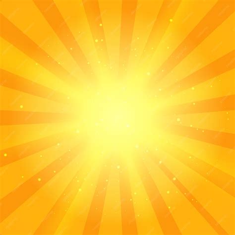 Premium Vector Yellow Sunburst Background Design