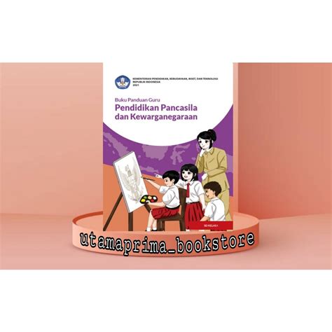 Jual Buku Guru Pkn Kurikulum Penggerak Merdeka Kelas 1 Sdmi Shopee