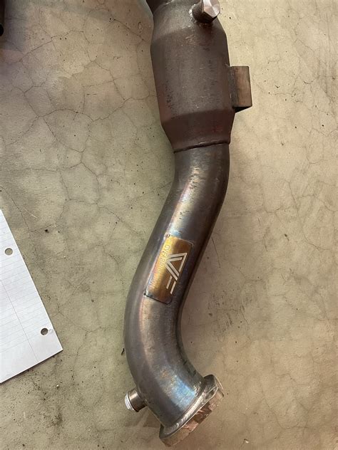 New Jersey CVF Downpipe MBRP Race Catback 2015 S550 Mustang