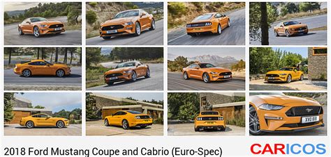 2018 Ford Mustang Coupe And Cabrio Euro Spec Caricos