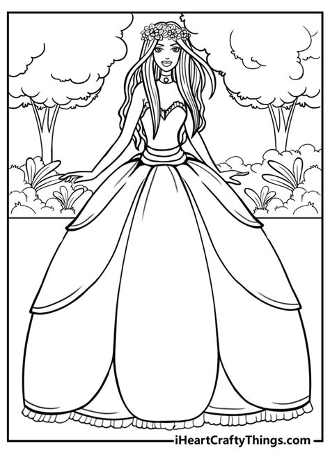 Free Printable Princess Coloring Coloring Pages
