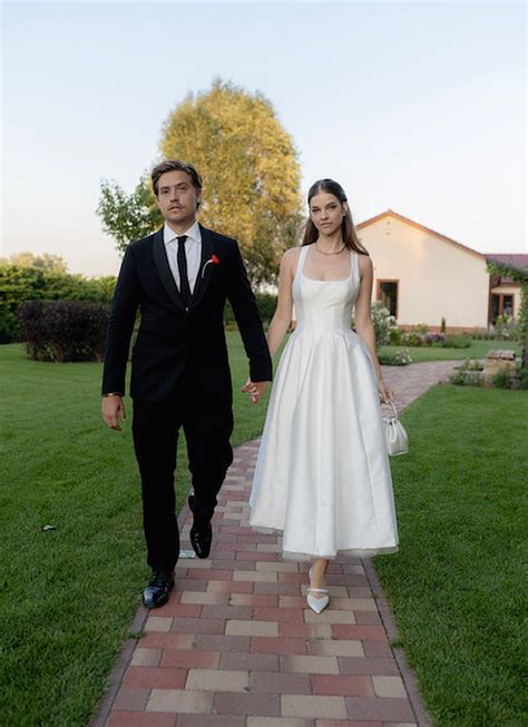 Barbara Palvin's Classic Wedding Look Included Three Hair Accessories and One Style Change