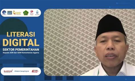 Gandeng Kemkominfo Kemenag Gelar Literasi Digital Bagi Ribuan Guru Dan