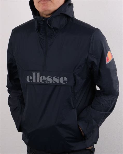 Ellesse Acera Overhead Jacket Navy S Casual Classics