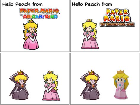 Paper Mario The Thousand Year Door Characters Peach