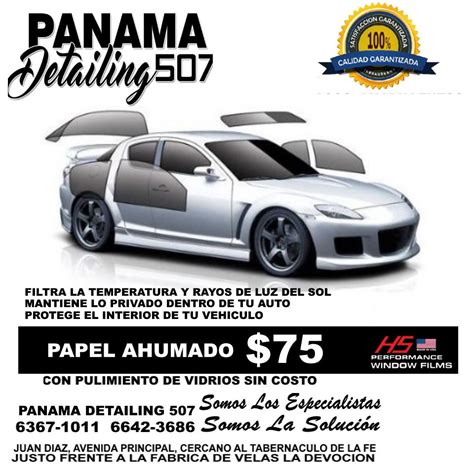 PAPEL AHUMADO Panama Detailing