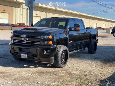 Wheel Offset Chevrolet Silverado Hd Super Aggressive