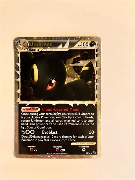 Pok Mon Tcg Umbreon Prime Undaunted Holo Holo Rare Prime Ebay