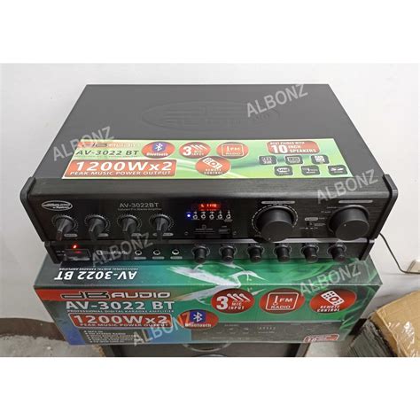 Professional Digital Karaoke Amplifier DB Audio Amplifier AV 3022BT