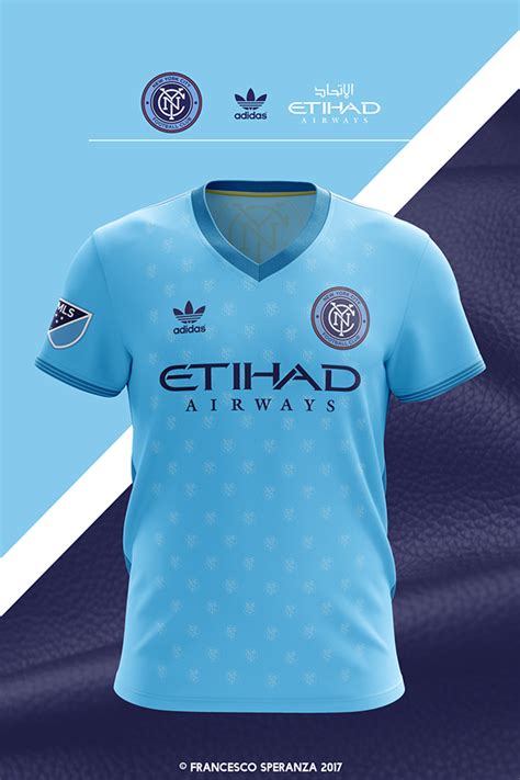 New York City FC home & alternate jersey concepts. on Behance