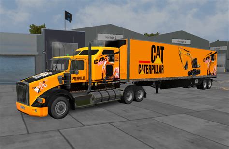 Kenworth T800 Skin Pack CAT Apendi Skins