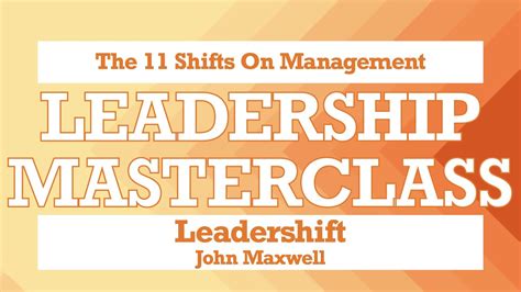 5 Minutes Book Summary Leadershift By John Maxwell Youtube