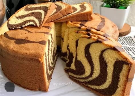 Resep Bolu Zebra Kue Jadul Manis Dengan Tekstur Lembut Sukabumi Update