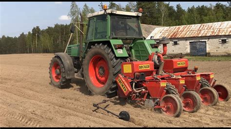 Siew Kukurydzy 2019 Nowy Nabytek W Akcji Fendt Farmer 312 LSA