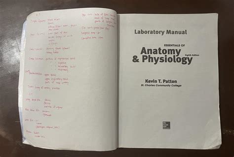 Essentials Of Seeleys Anatomy And Physiology Laboratory Manual 8th