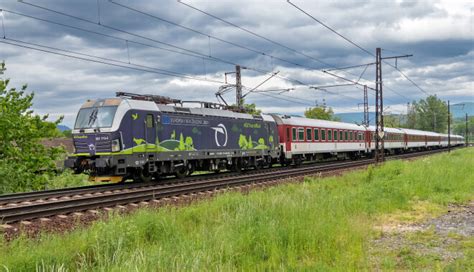 383 110 4 Siemens Vectron MS operated by Železničná Spoločnost