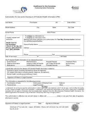 Fillable Online Homelessness And Health Data Sharing Toolkit Fax Email