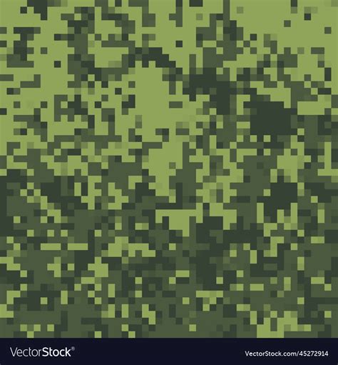 Digital Camouflage Pattern Abstract Modern Vector Image