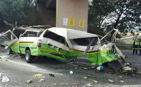 ‘taxi In Fatal Randfontein Crash Swerved Into Oncoming Truck