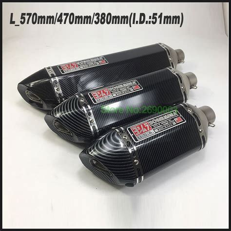 Yoshimura ID Universal De Escape Para Motocicleta 51mm De Longitud