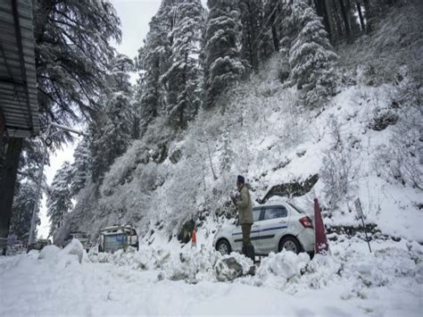 Himachal Pradesh Weather Forecast Rain Alert Shimla Manali Snowfall