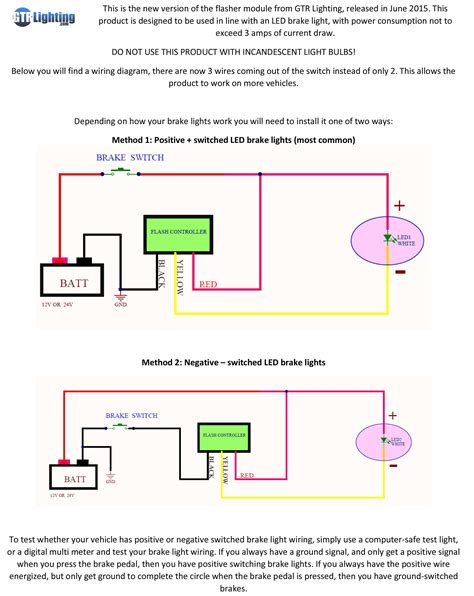 4way Brake Light Schematic Diagram Favorite 3 Way Switch Mul