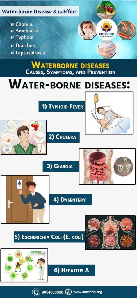 Waterborne Diseases Causes Symptoms And Prevention