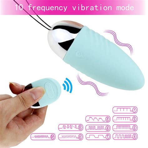 Buy Silicone Love Egg Wireless Remote Control Egg Vibrator Female